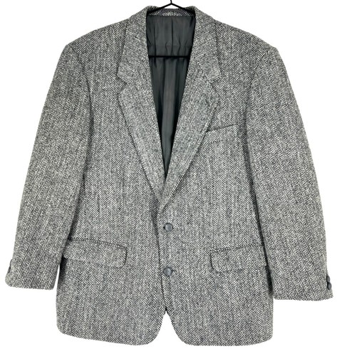 Vintage harris tweed blazer - vintage,
