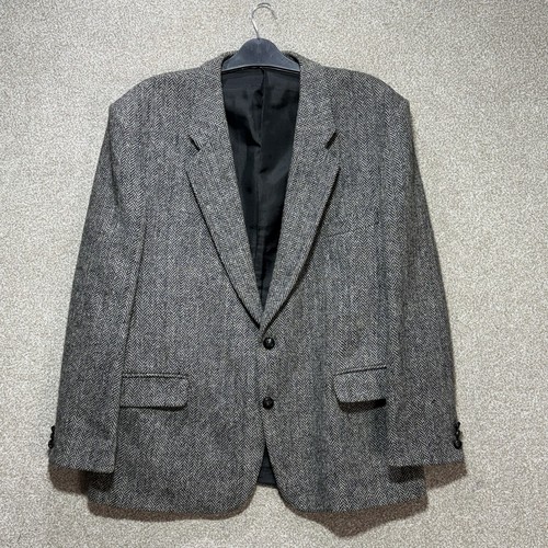 Blazer uomo harris tweed 46r - blazer,