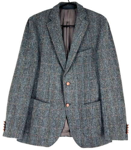 Harris tweed vintage blazer - tweed,