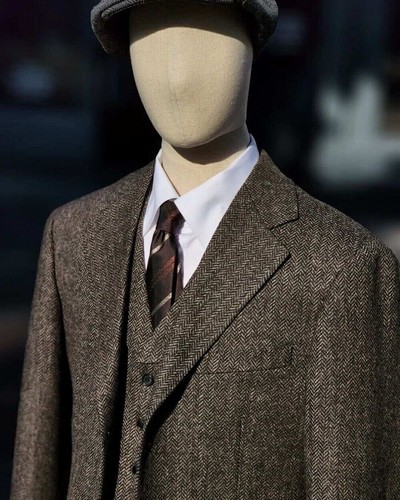 Abito uomo tessuto tweed - uomo,