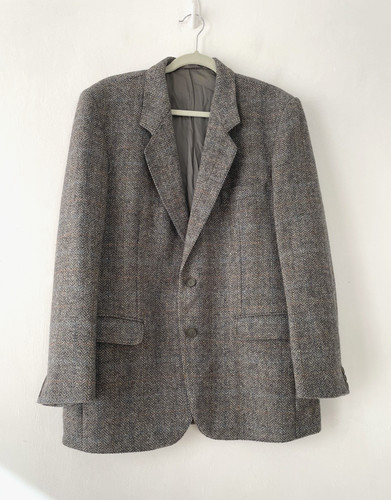 Caslaw bros giacca tweed uomo - bros,